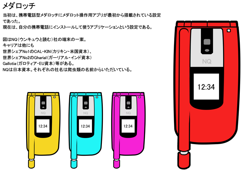 メダロッチ初期デザイン メダロッチ初期デザイン