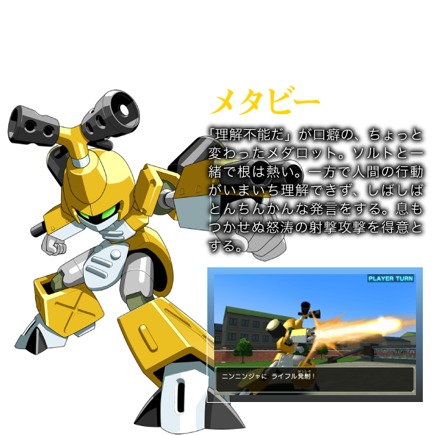 メダロット8 Character